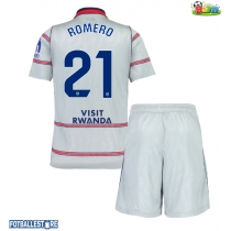 Atletico Madrid Cristian Romero #21 Tredjedraktsett Barn 2026-27 Kortermet (+ Korte bukser)